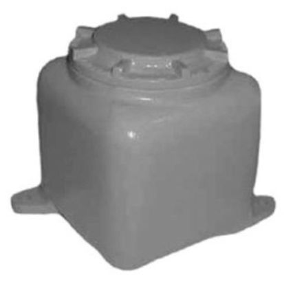 Emerson Electric Appleton® AMPG555 Standard Mounting Plate, For Use With AGUB-555A Explosionproof, Dust Ignitionproof Instrument and Meter Enclosure, Steel